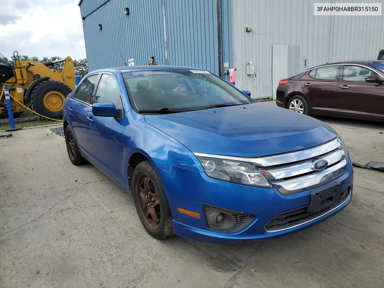 2011 Ford Fusion Se VIN: 3FAHP0HA8BR315150 Lot: 65575044