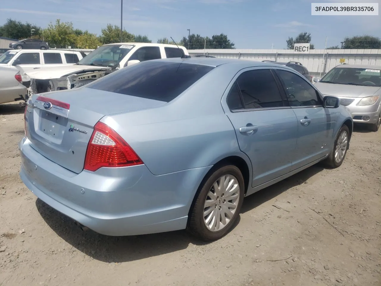 3FADP0L39BR335706 2011 Ford Fusion Hybrid