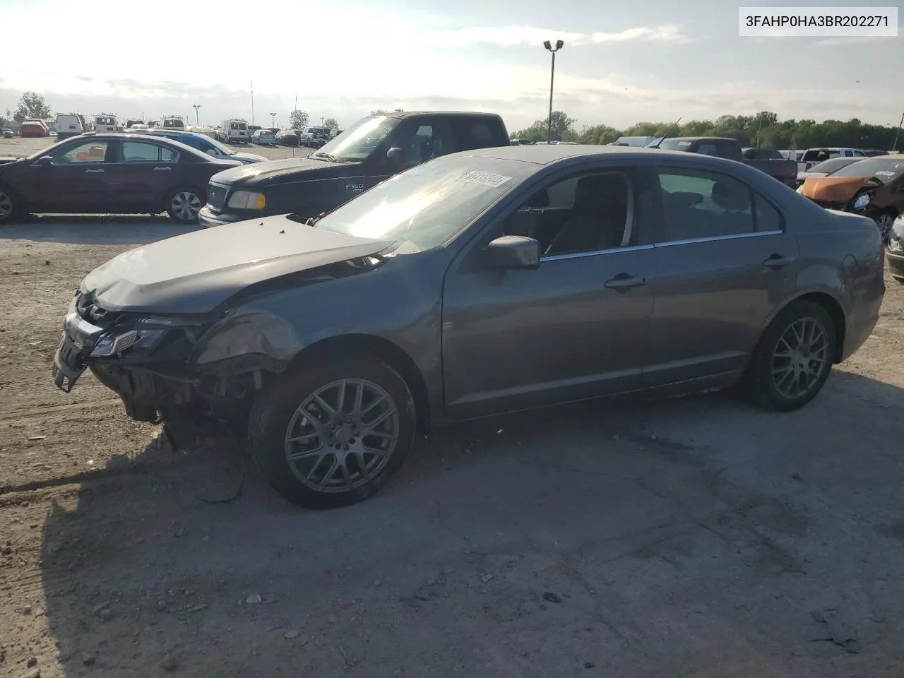 3FAHP0HA3BR202271 2011 Ford Fusion Se