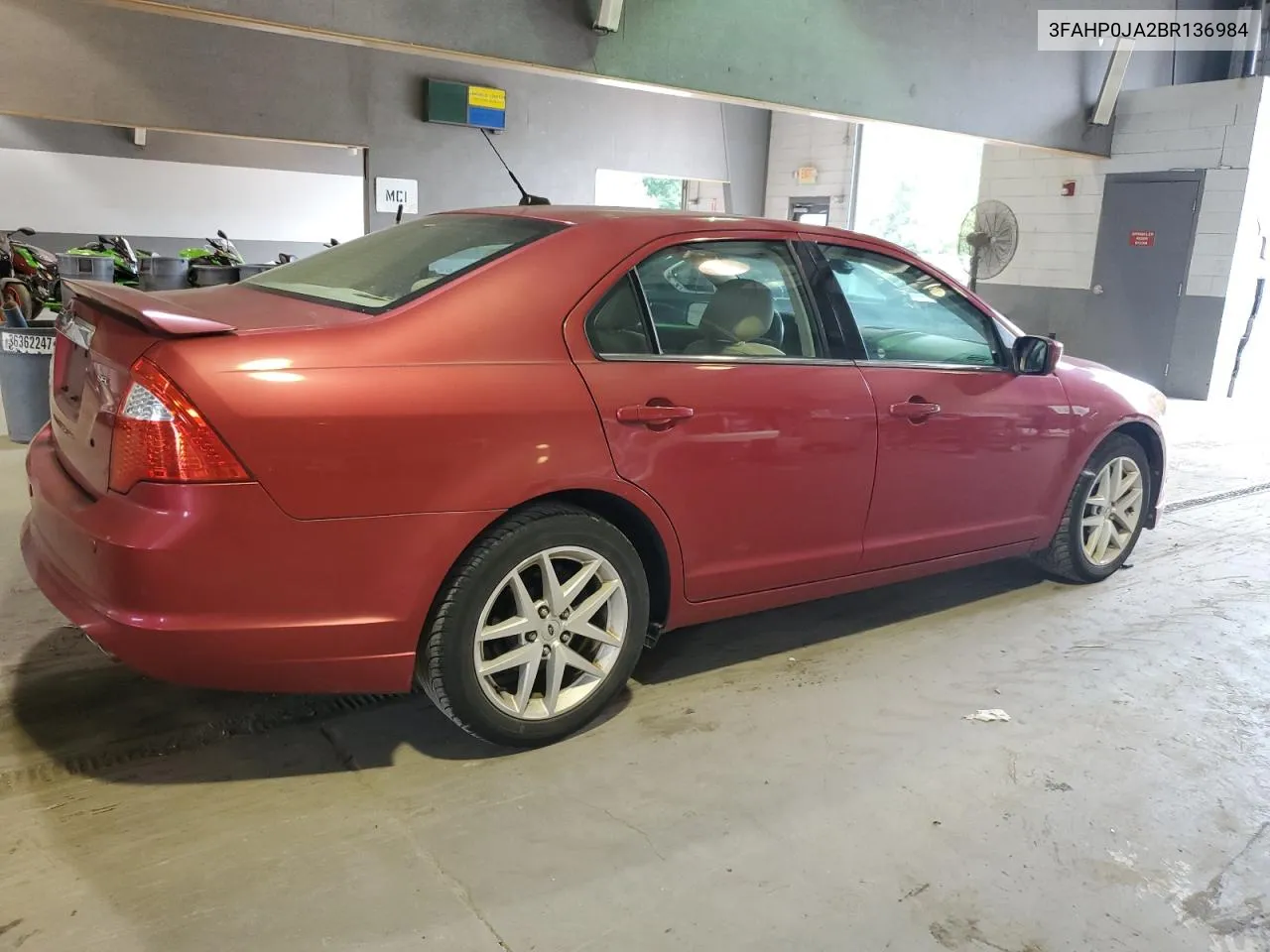 2011 Ford Fusion Sel VIN: 3FAHP0JA2BR136984 Lot: 66942204