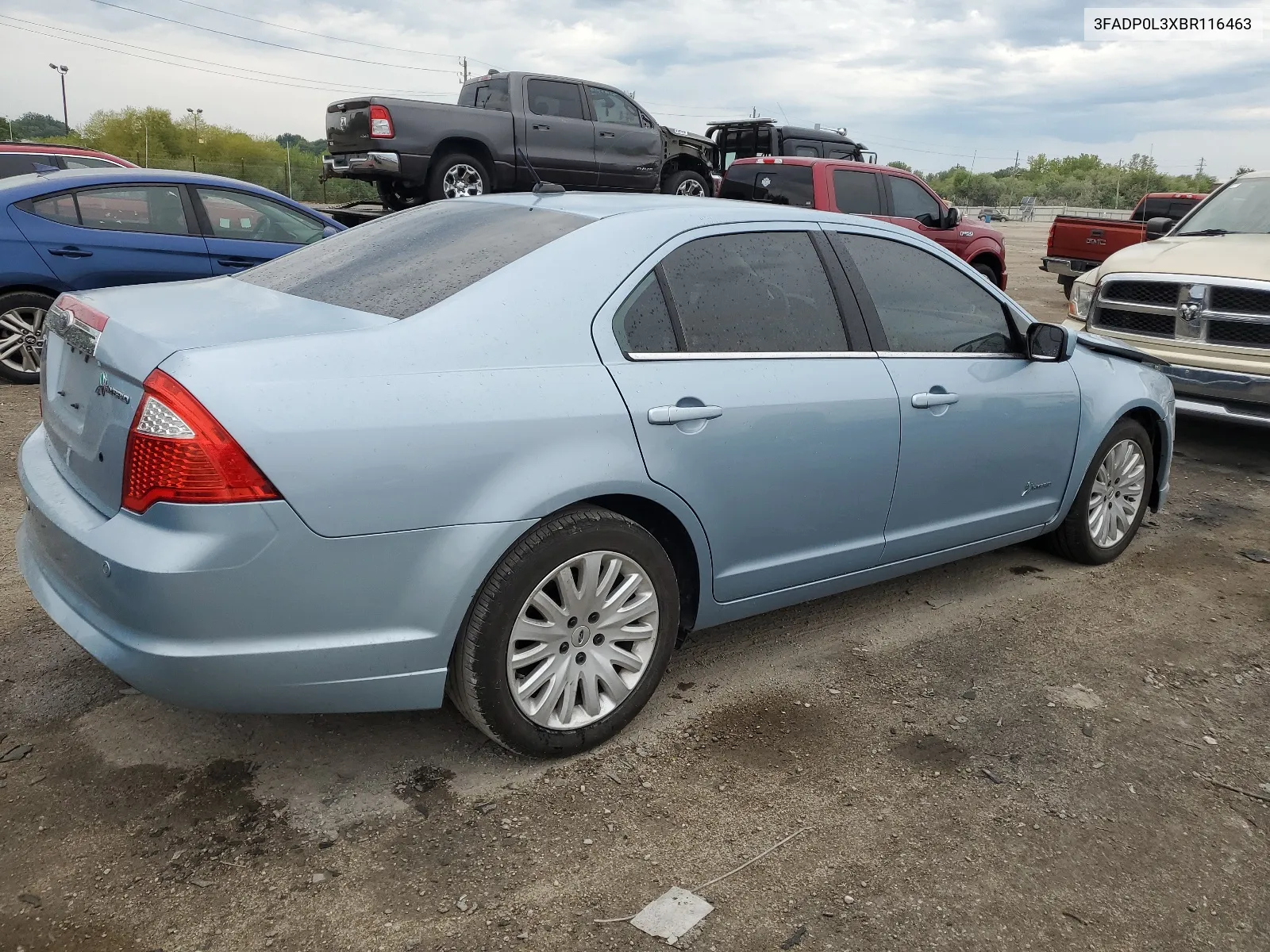 3FADP0L3XBR116463 2011 Ford Fusion Hybrid