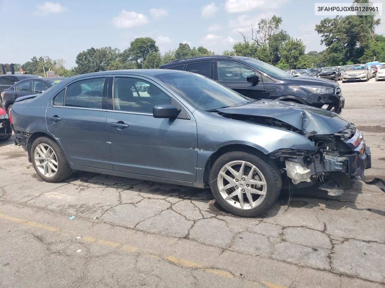 2011 Ford Fusion Sel VIN: 3FAHP0JGXBR128961 Lot: 67699384