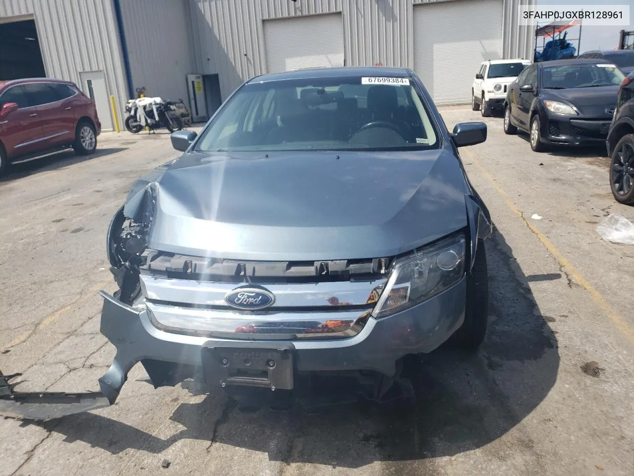 2011 Ford Fusion Sel VIN: 3FAHP0JGXBR128961 Lot: 67699384