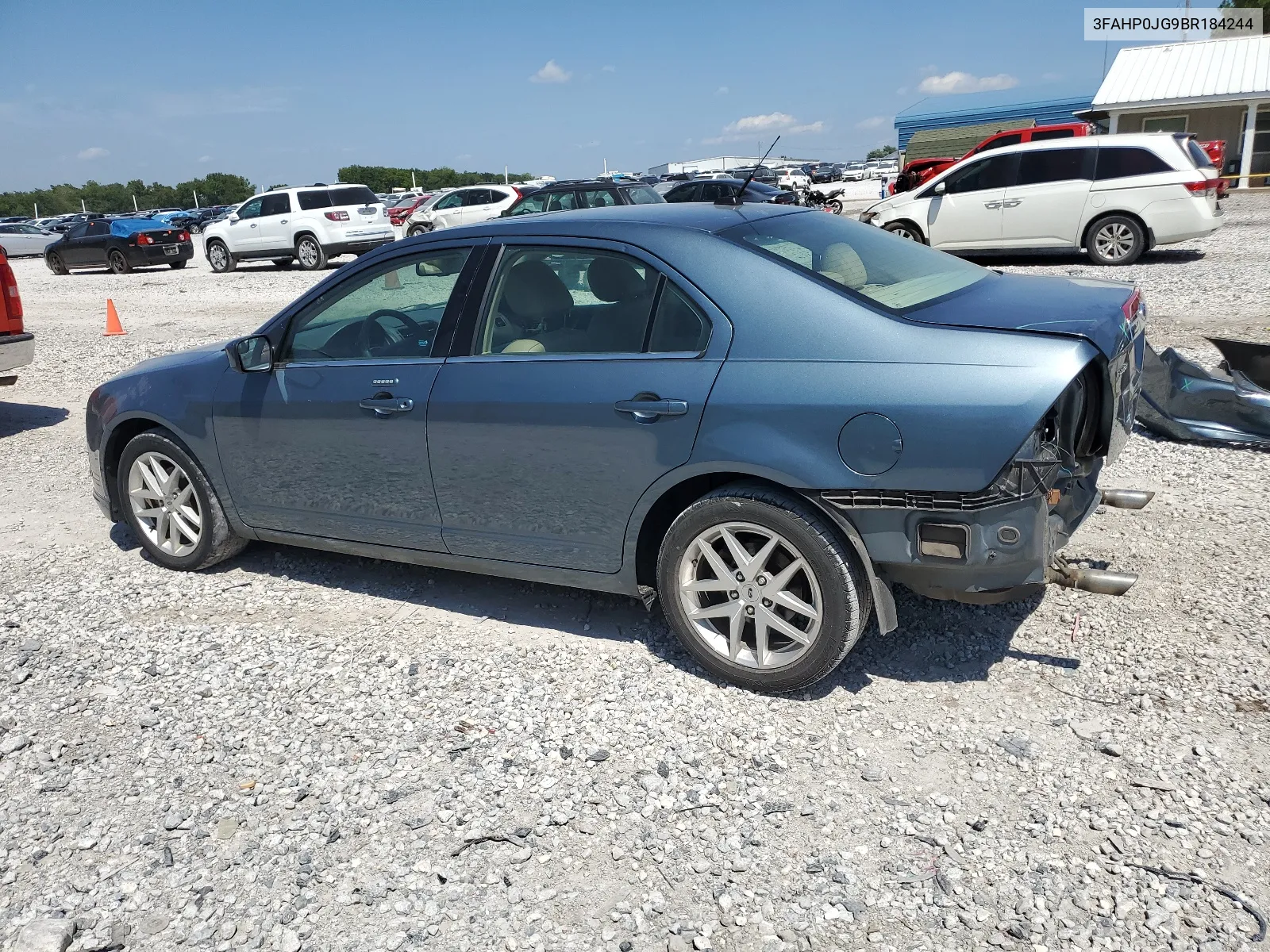 2011 Ford Fusion Sel VIN: 3FAHP0JG9BR184244 Lot: 67705134