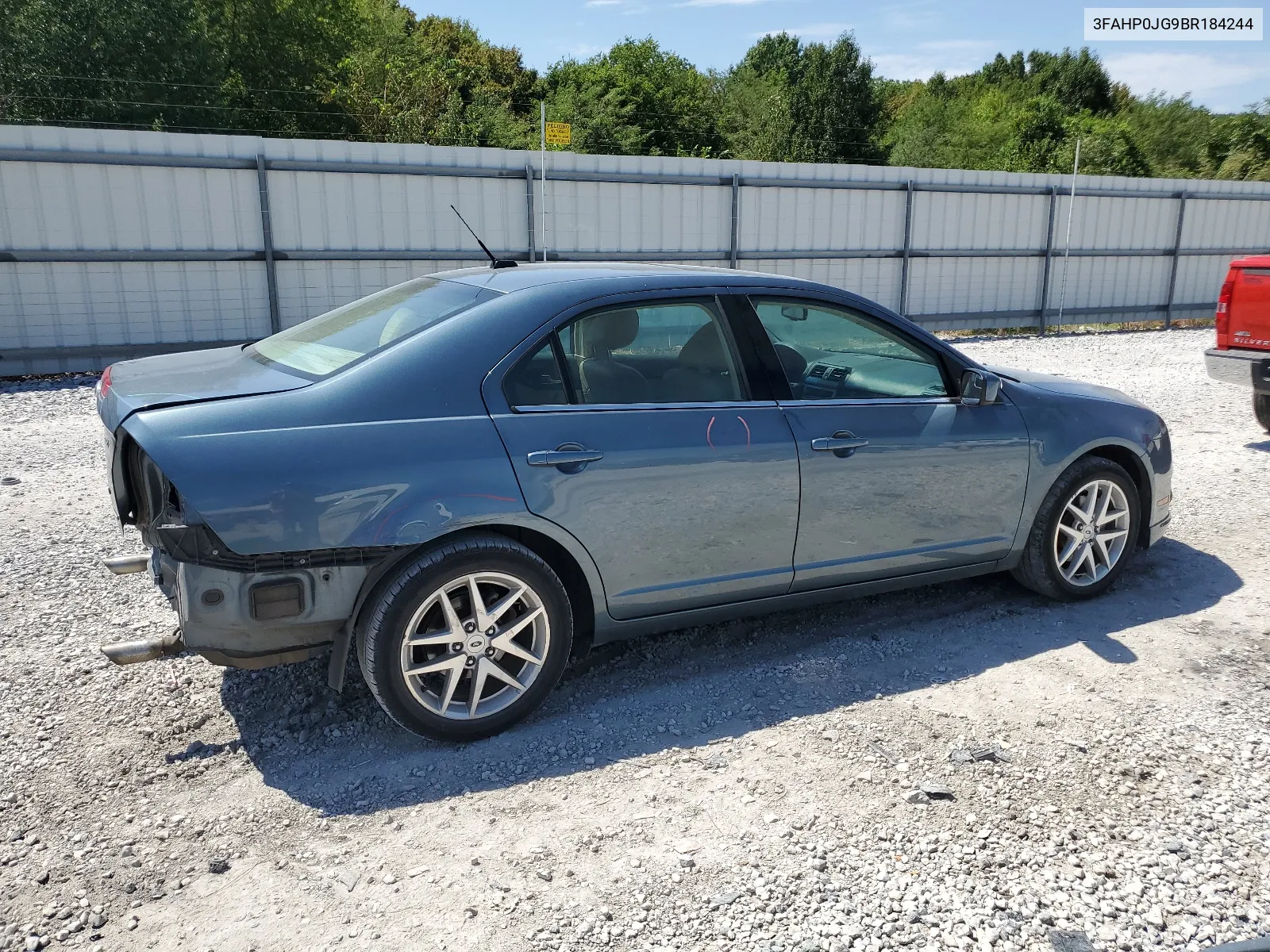 2011 Ford Fusion Sel VIN: 3FAHP0JG9BR184244 Lot: 67705134