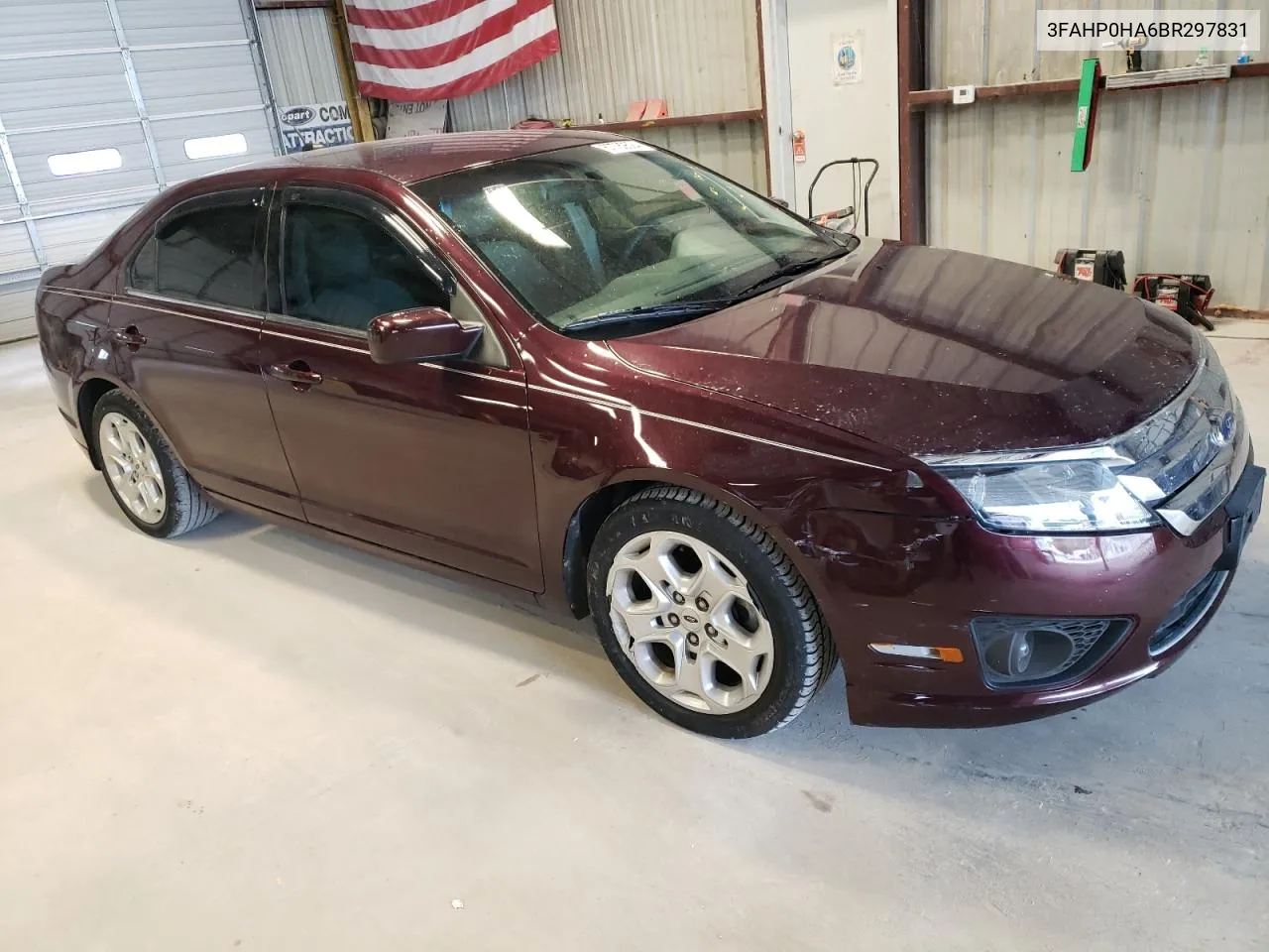 3FAHP0HA6BR297831 2011 Ford Fusion Se