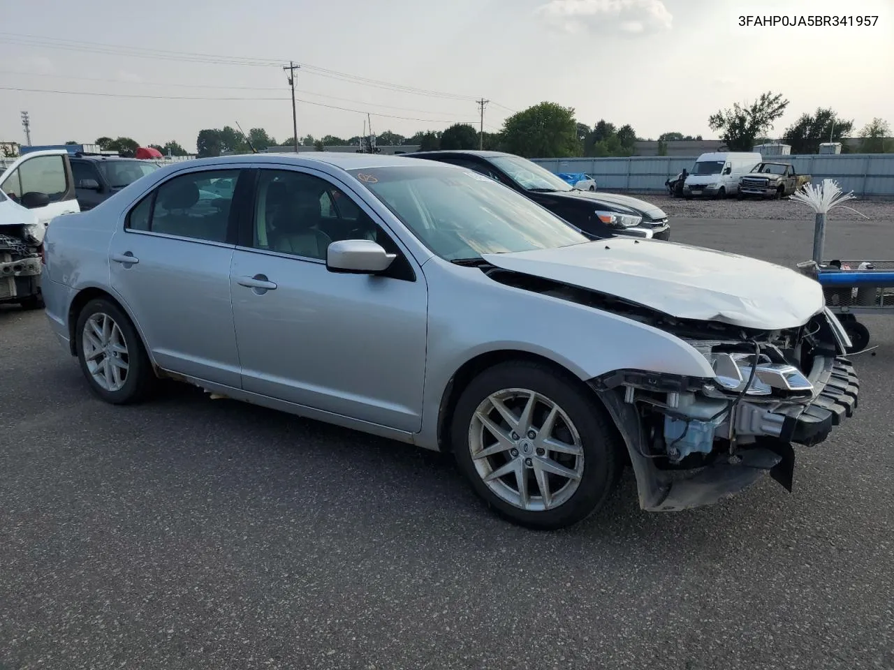 2011 Ford Fusion Sel VIN: 3FAHP0JA5BR341957 Lot: 67942004