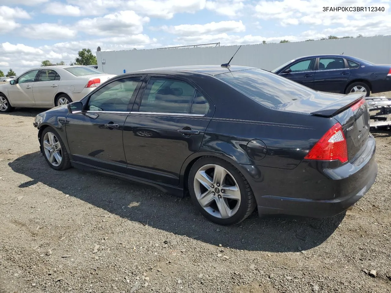 3FAHP0KC3BR112340 2011 Ford Fusion Sport