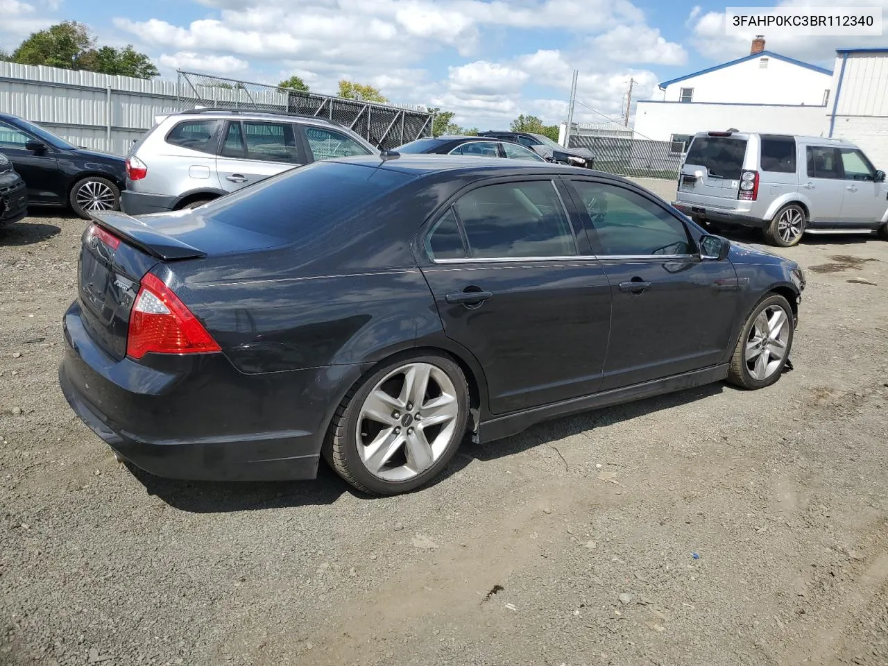 2011 Ford Fusion Sport VIN: 3FAHP0KC3BR112340 Lot: 68068744