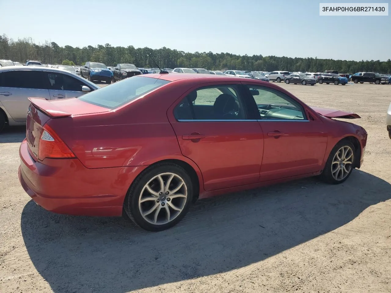 2011 Ford Fusion Se VIN: 3FAHP0HG6BR271430 Lot: 68070224