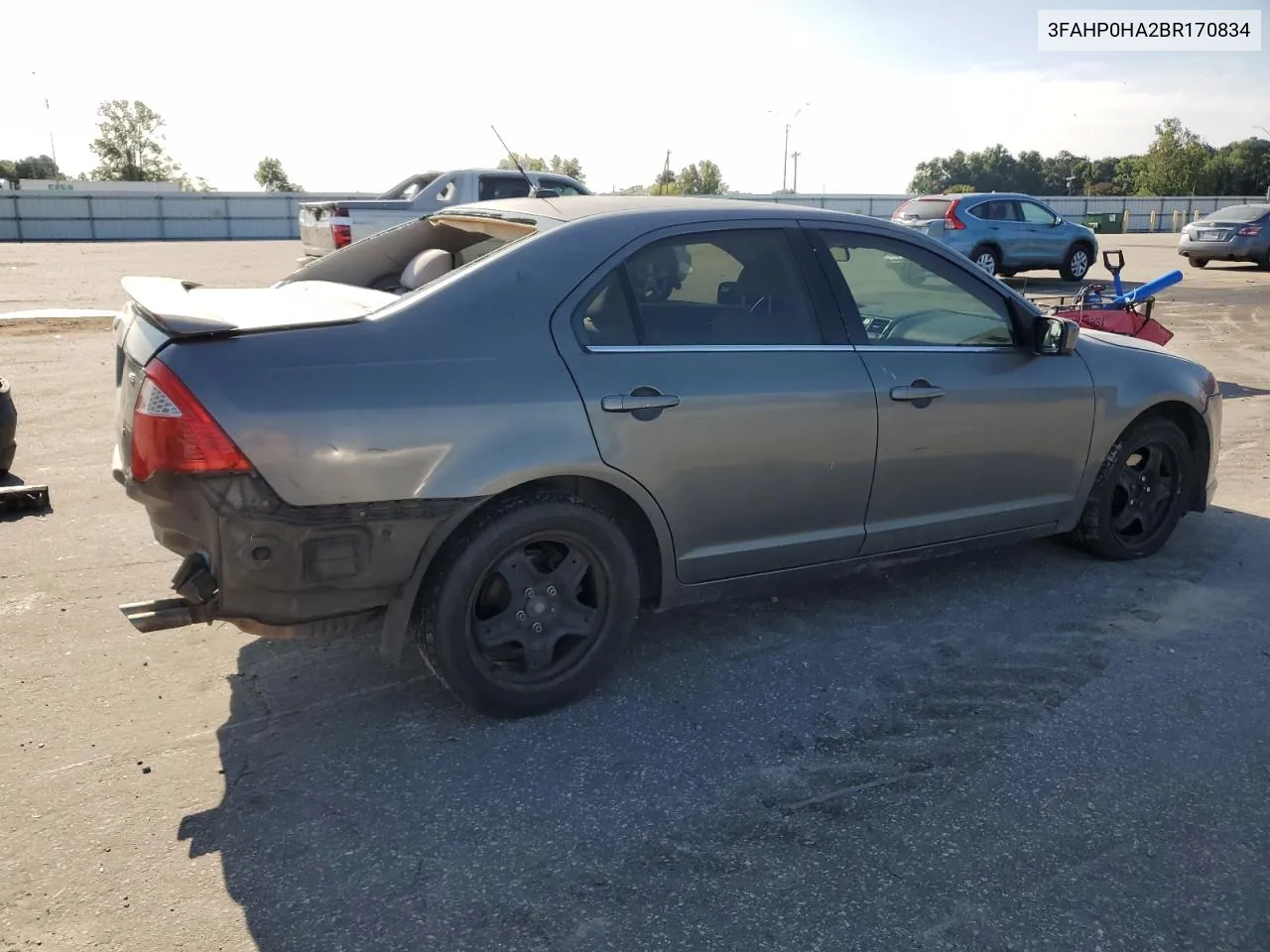 3FAHP0HA2BR170834 2011 Ford Fusion Se