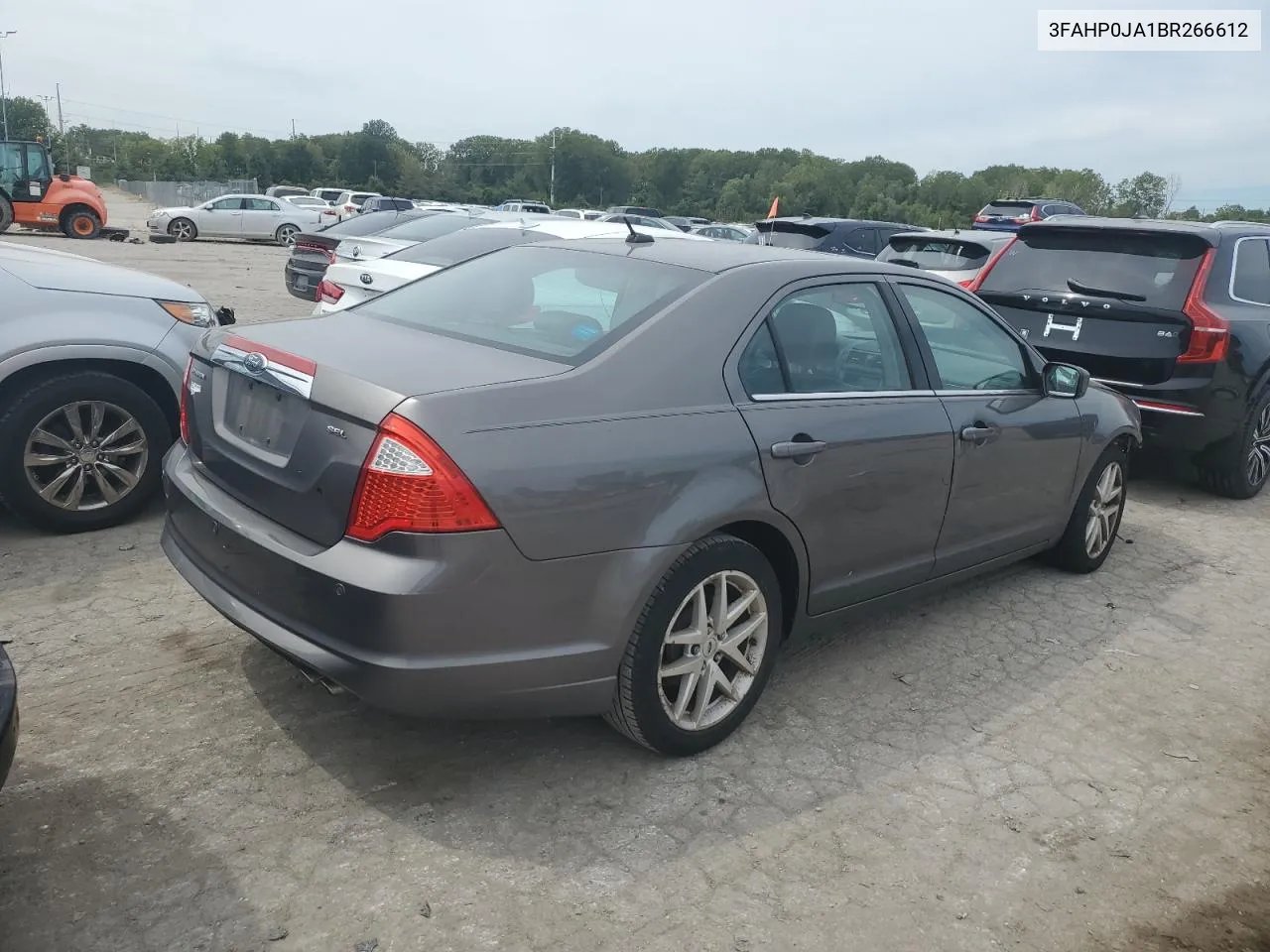 2011 Ford Fusion Sel VIN: 3FAHP0JA1BR266612 Lot: 68432104