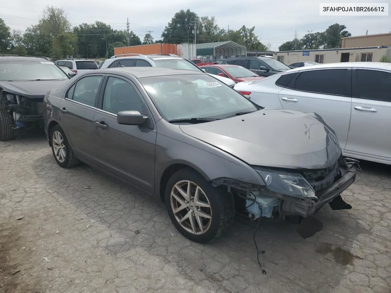 2011 Ford Fusion Sel VIN: 3FAHP0JA1BR266612 Lot: 68432104