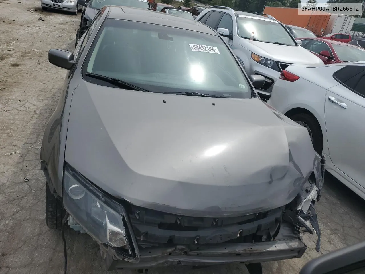 2011 Ford Fusion Sel VIN: 3FAHP0JA1BR266612 Lot: 68432104