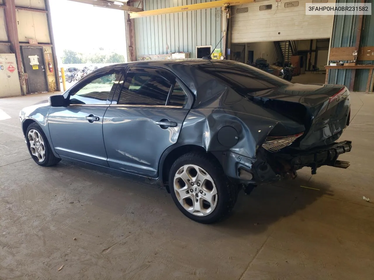 3FAHP0HA0BR231582 2011 Ford Fusion Se