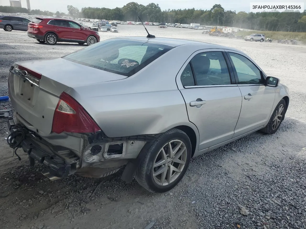 2011 Ford Fusion Sel VIN: 3FAHP0JAXBR145366 Lot: 68681654