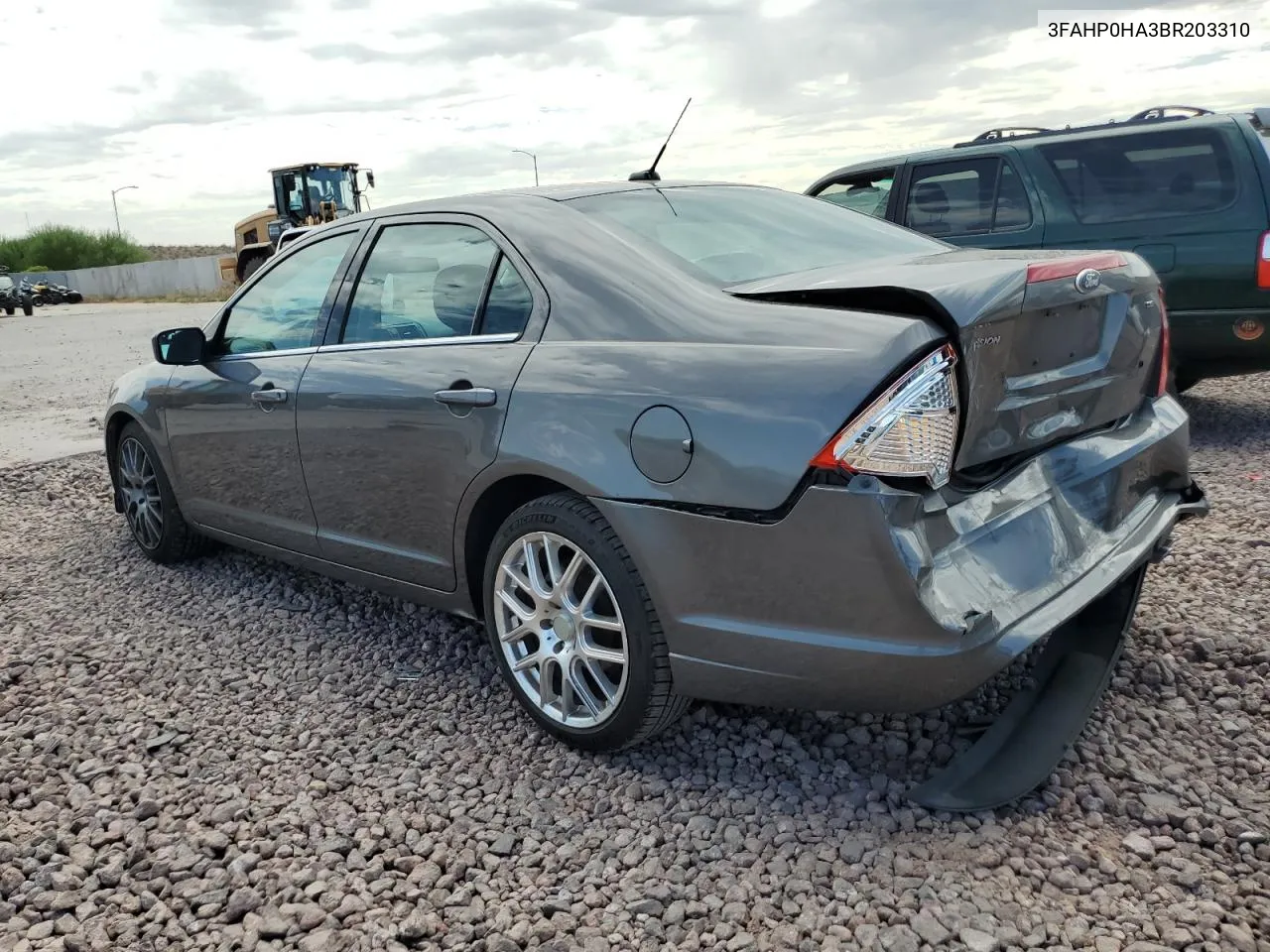 2011 Ford Fusion Se VIN: 3FAHP0HA3BR203310 Lot: 68706464