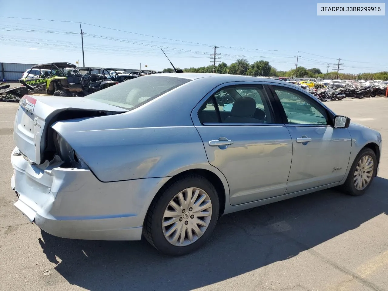 2011 Ford Fusion Hybrid VIN: 3FADP0L33BR299916 Lot: 68761204