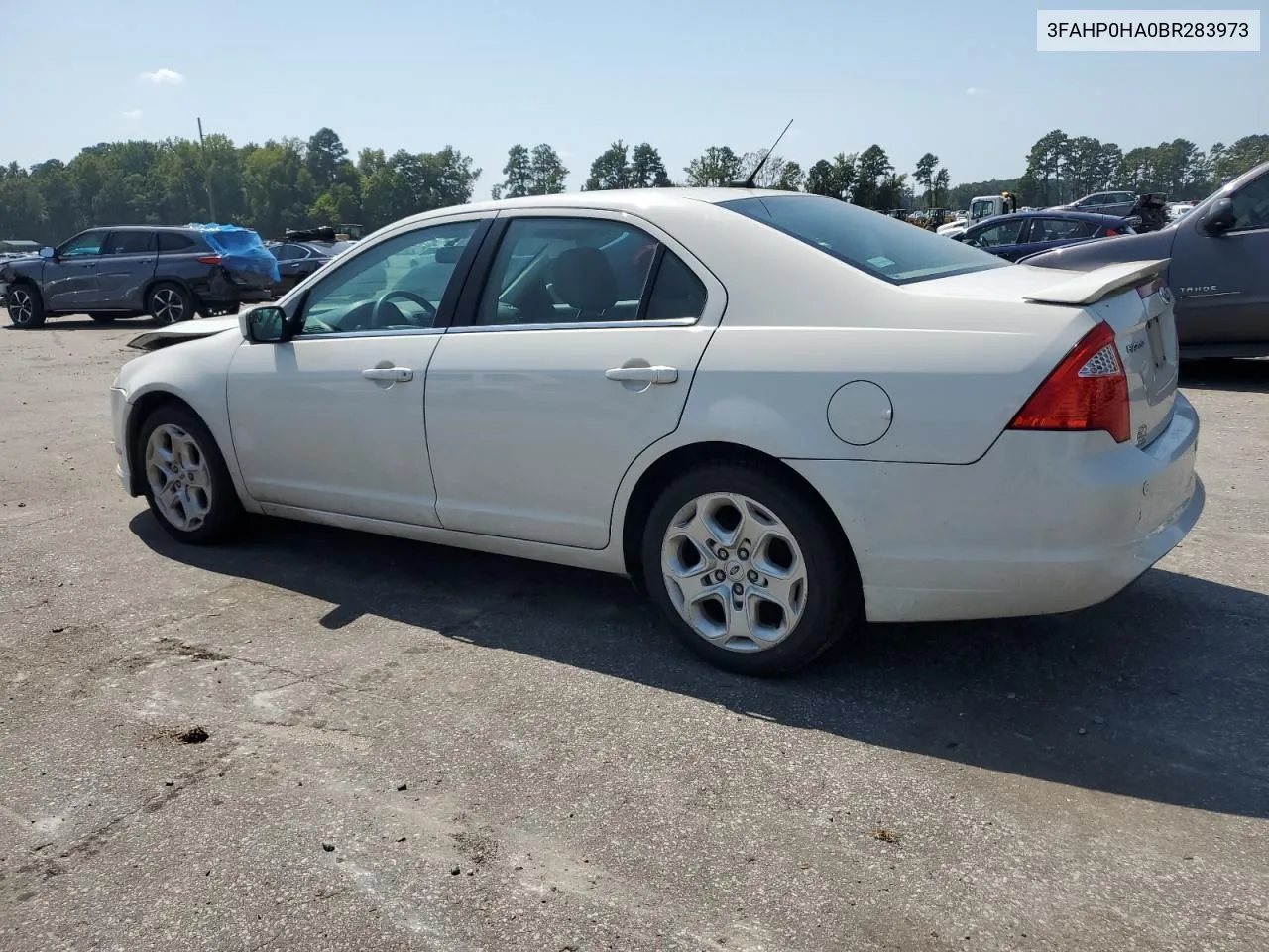 3FAHP0HA0BR283973 2011 Ford Fusion Se