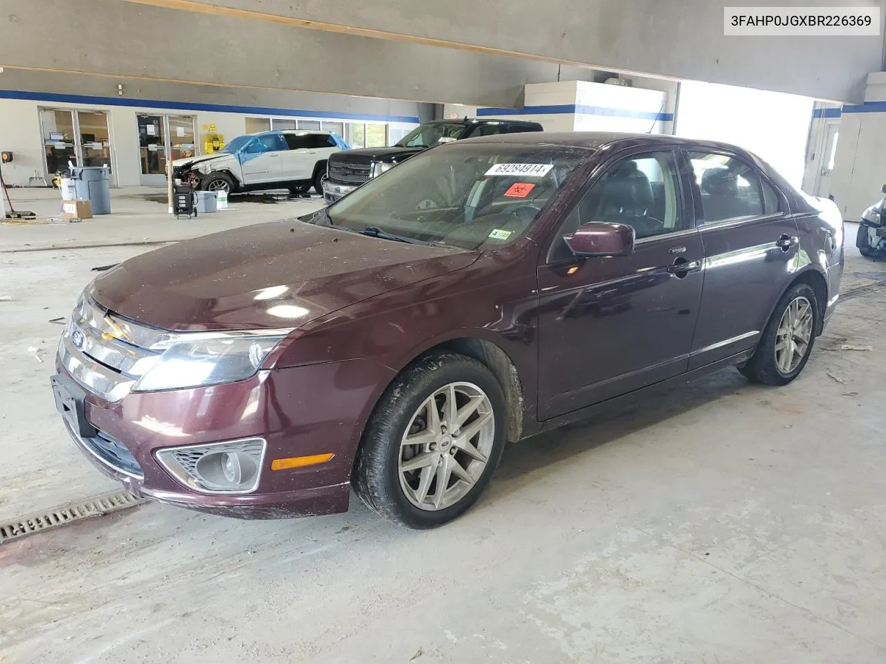 2011 Ford Fusion Sel VIN: 3FAHP0JGXBR226369 Lot: 69284914