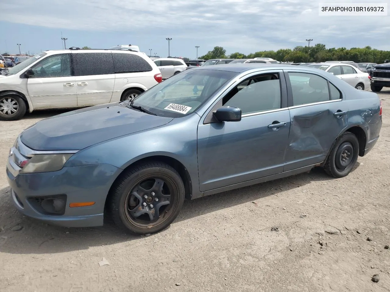 3FAHP0HG1BR169372 2011 Ford Fusion Se