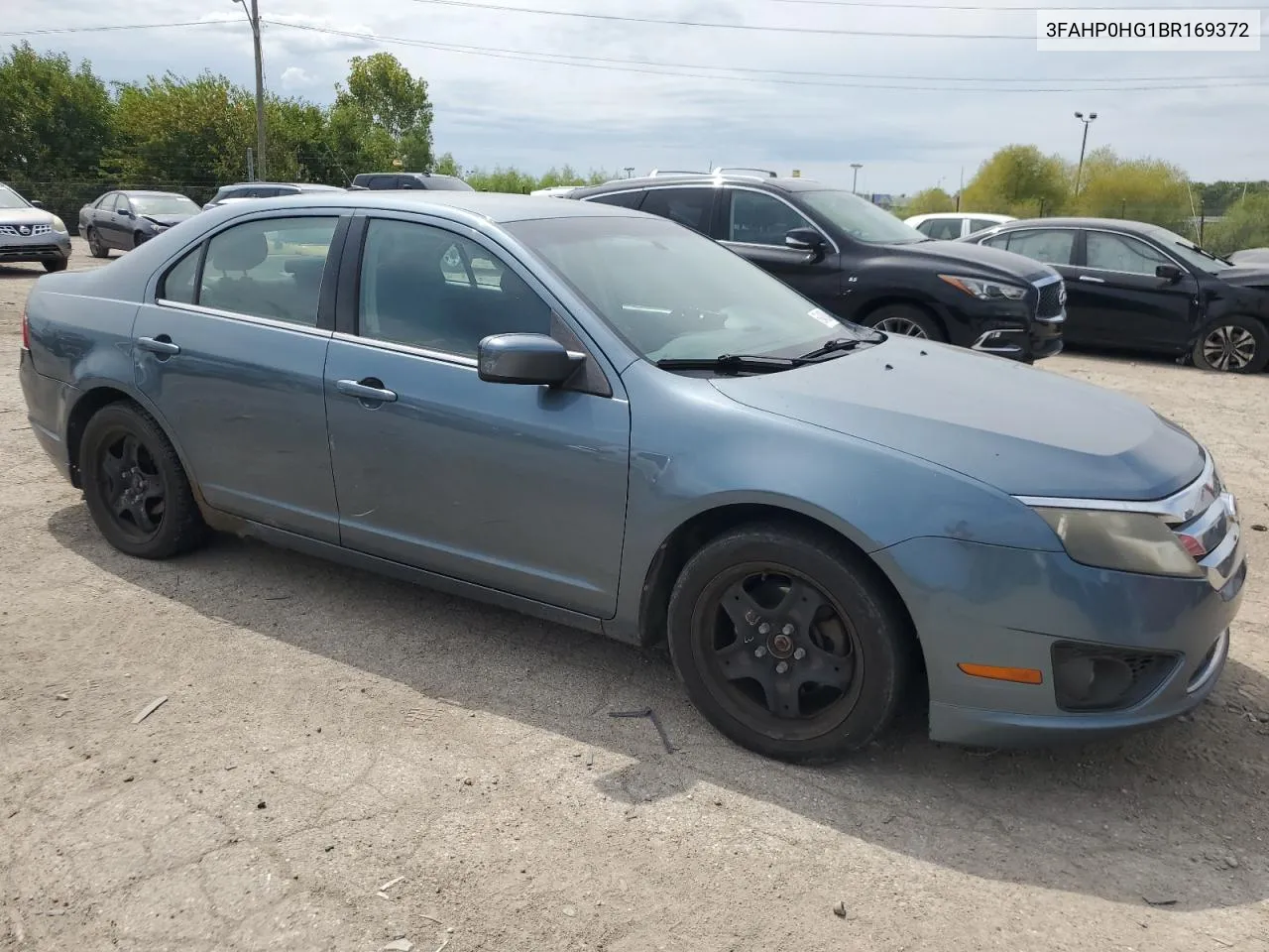 2011 Ford Fusion Se VIN: 3FAHP0HG1BR169372 Lot: 69488884