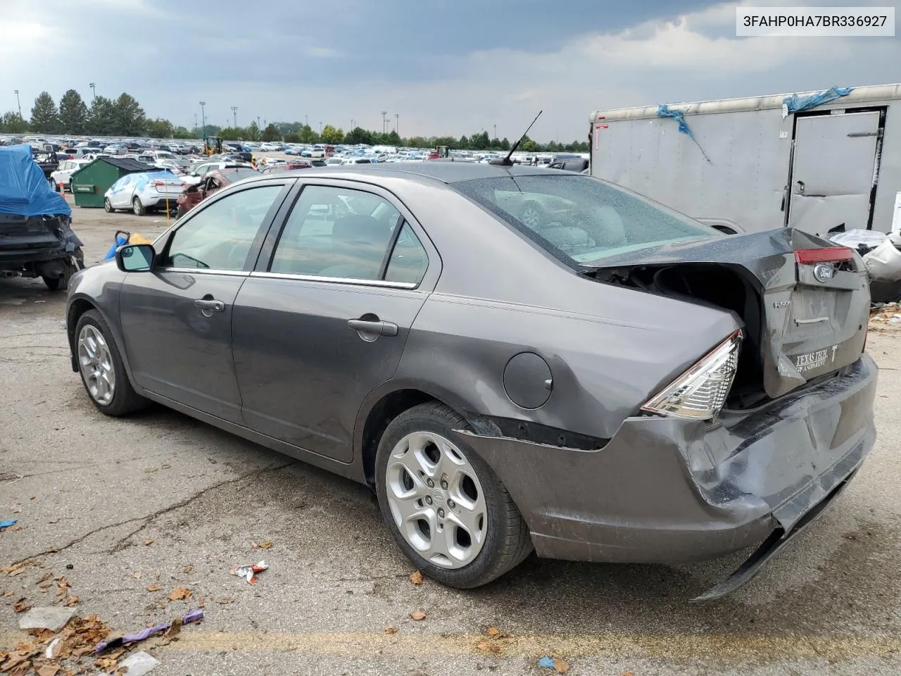 2011 Ford Fusion Se VIN: 3FAHP0HA7BR336927 Lot: 69591834