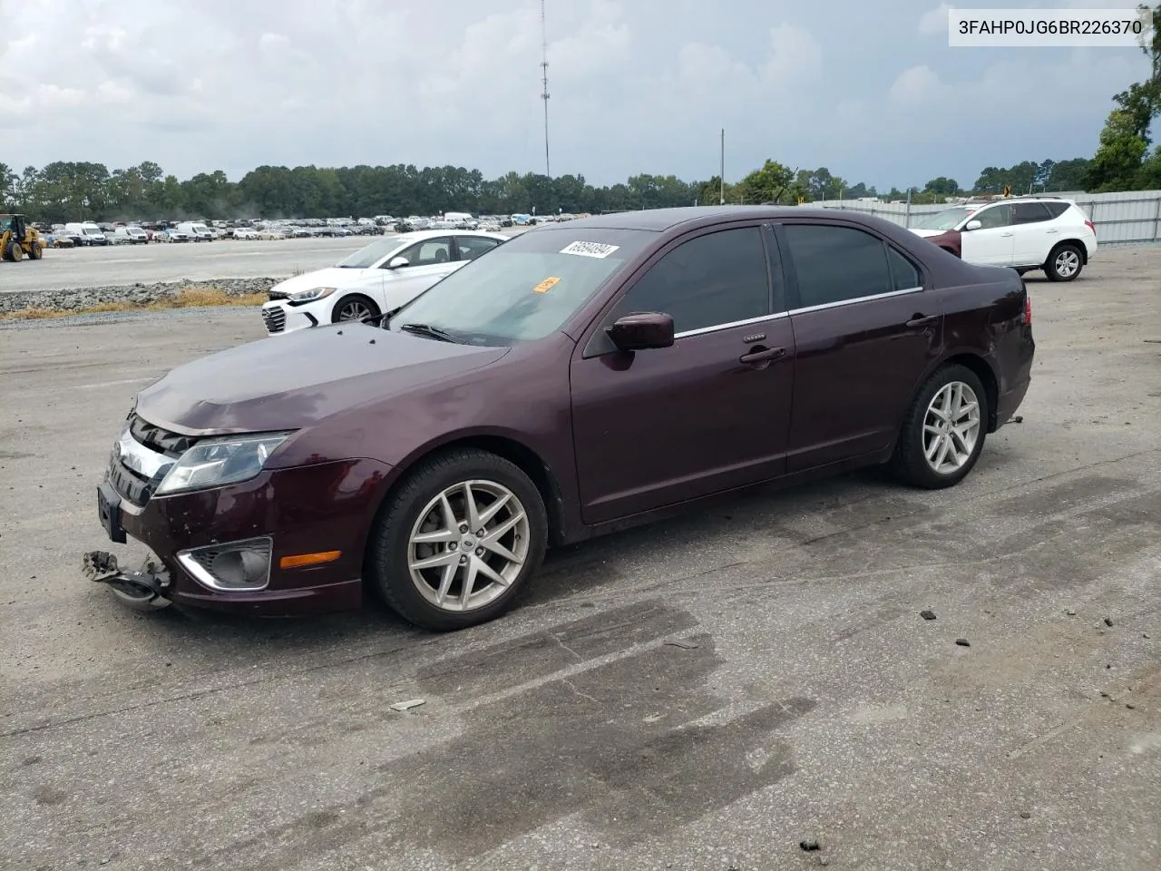 2011 Ford Fusion Sel VIN: 3FAHP0JG6BR226370 Lot: 69594894