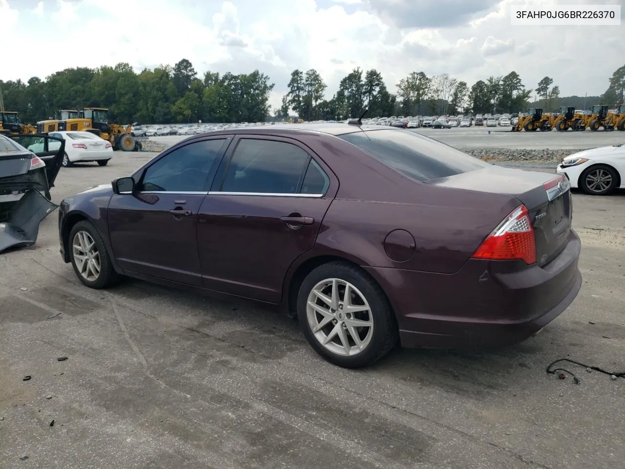 3FAHP0JG6BR226370 2011 Ford Fusion Sel