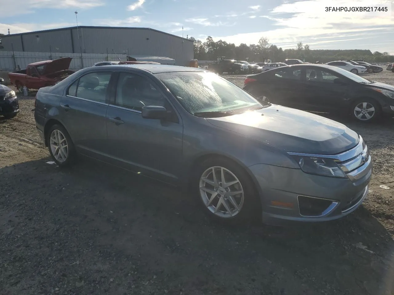 2011 Ford Fusion Sel VIN: 3FAHP0JGXBR217445 Lot: 69676224