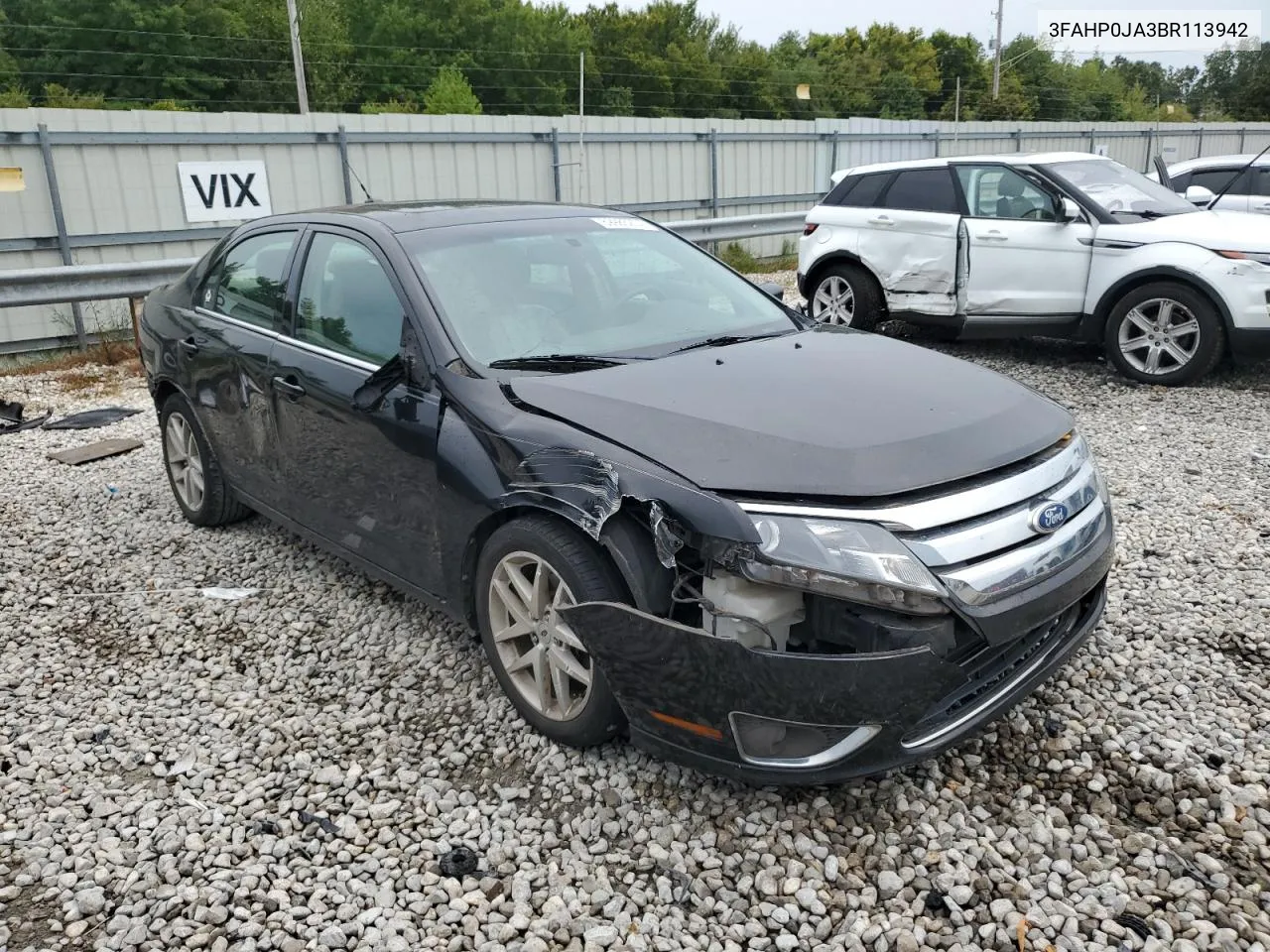 2011 Ford Fusion Sel VIN: 3FAHP0JA3BR113942 Lot: 69985274