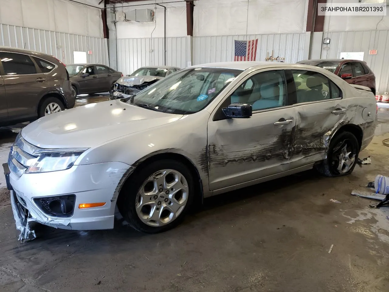 3FAHP0HA1BR201393 2011 Ford Fusion Se