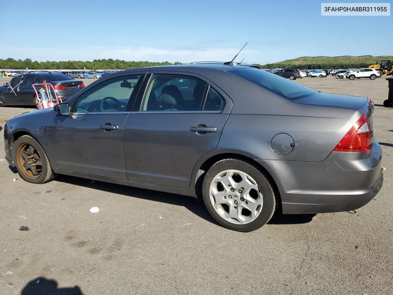 2011 Ford Fusion Se VIN: 3FAHP0HA8BR311955 Lot: 70920914