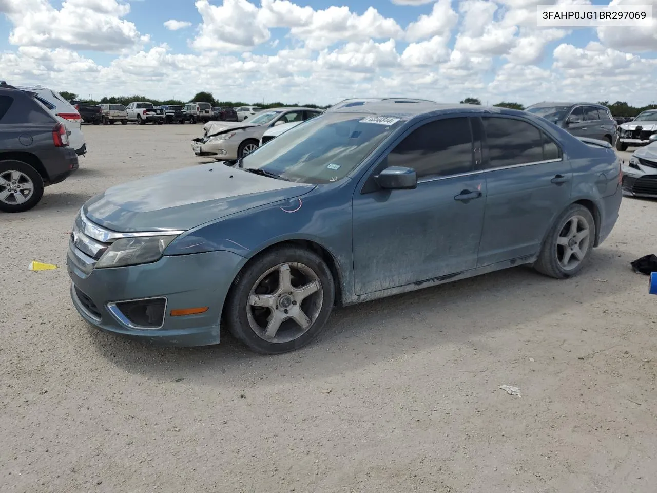 2011 Ford Fusion Sel VIN: 3FAHP0JG1BR297069 Lot: 71050344