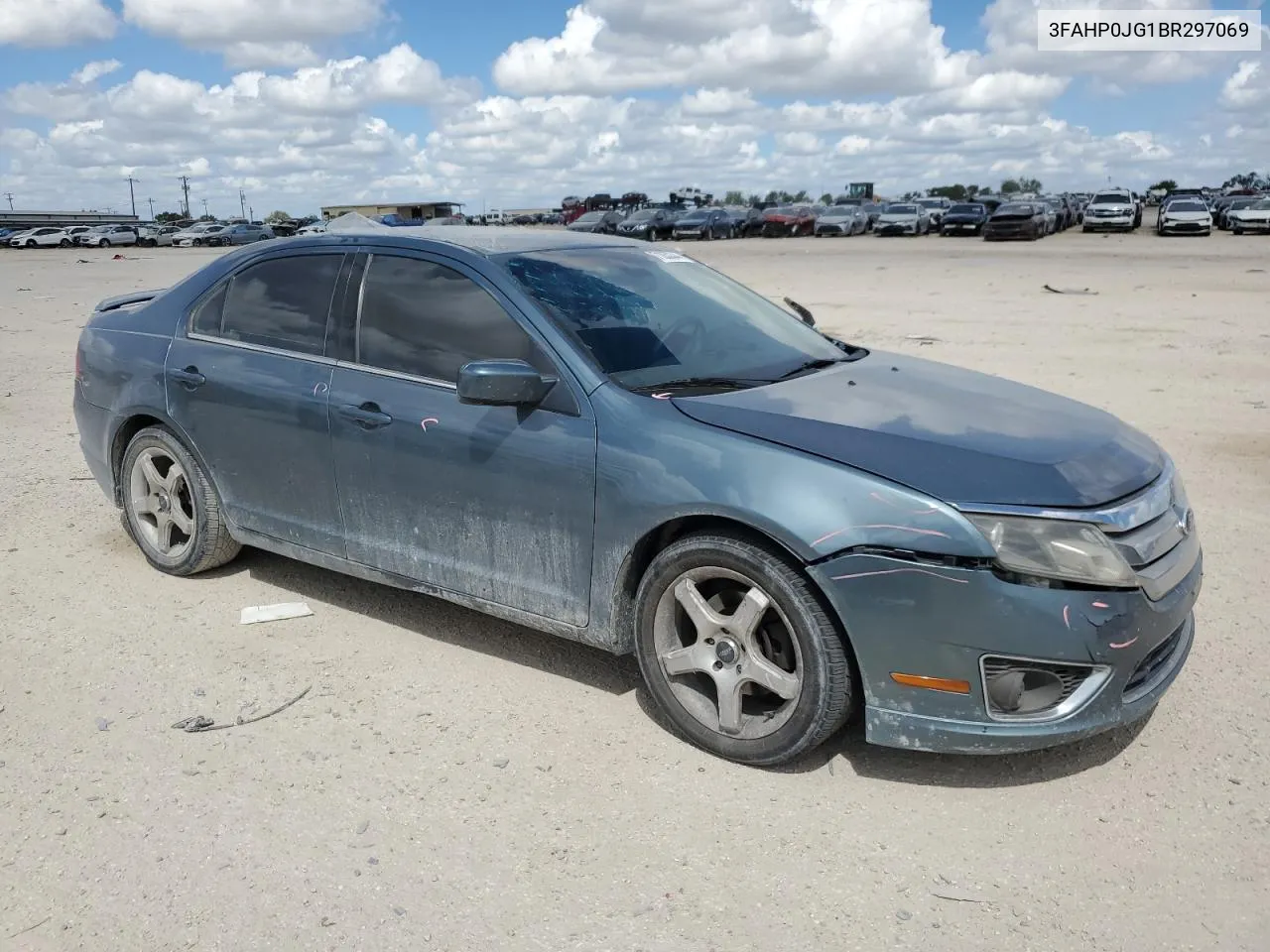 2011 Ford Fusion Sel VIN: 3FAHP0JG1BR297069 Lot: 71050344