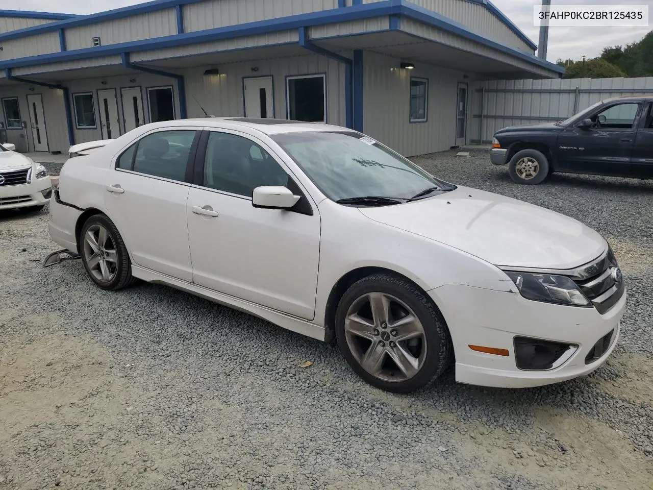 2011 Ford Fusion Sport VIN: 3FAHP0KC2BR125435 Lot: 71052504