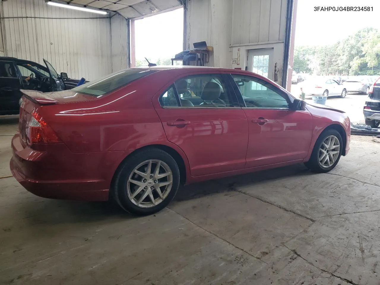 2011 Ford Fusion Sel VIN: 3FAHP0JG4BR234581 Lot: 71167714