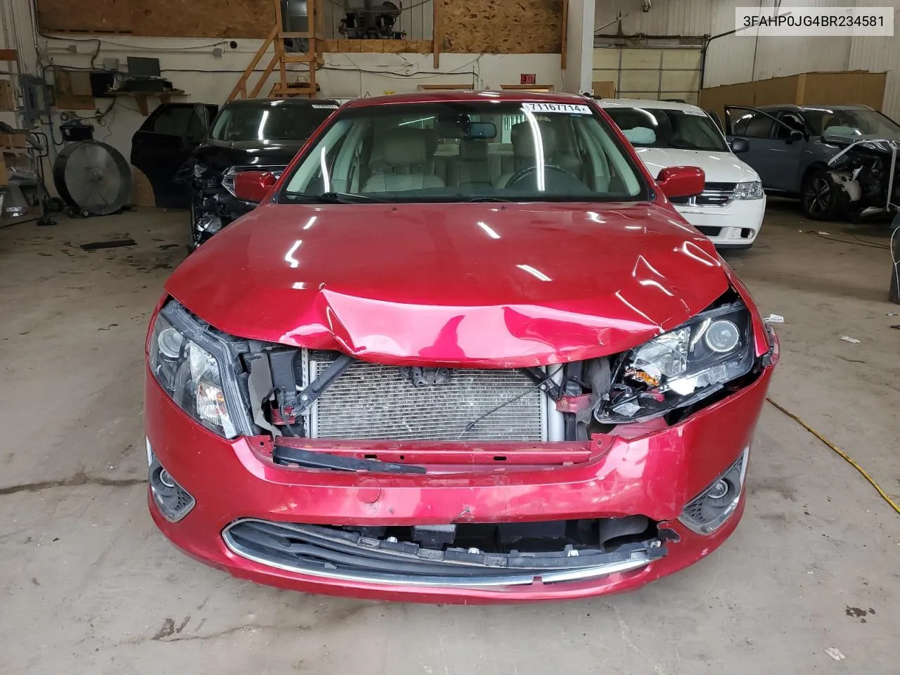 3FAHP0JG4BR234581 2011 Ford Fusion Sel