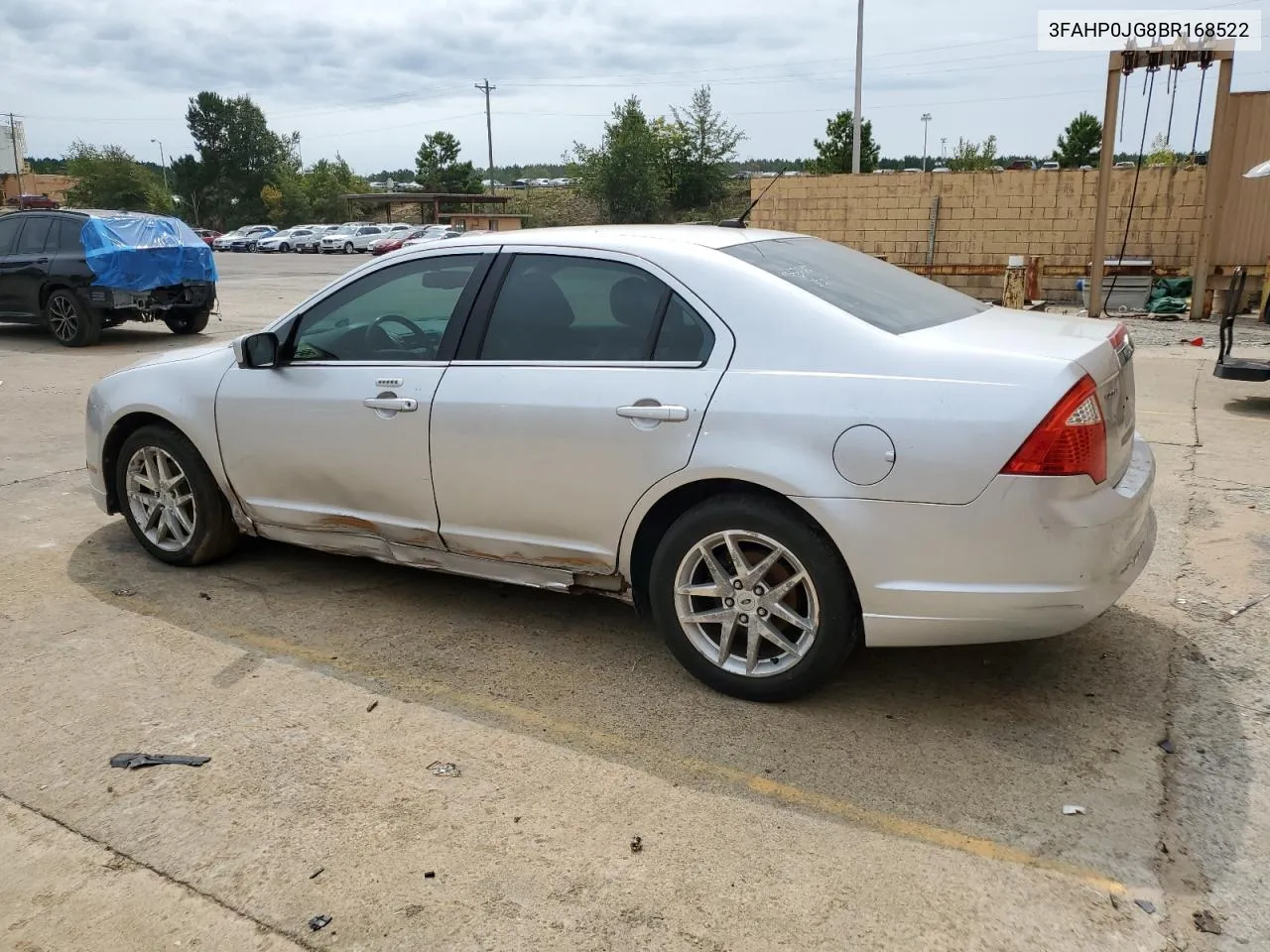 2011 Ford Fusion Sel VIN: 3FAHP0JG8BR168522 Lot: 71259674