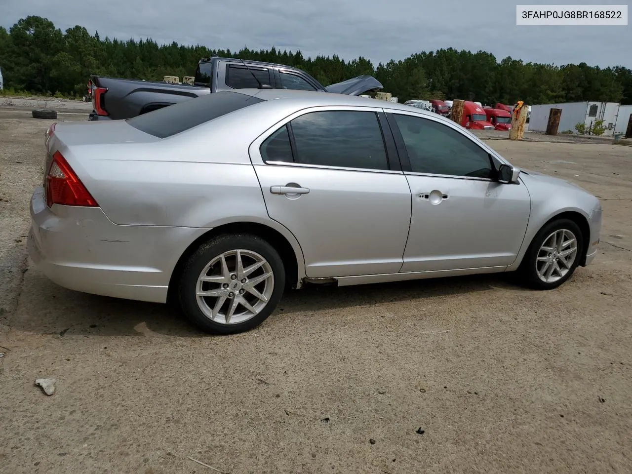 2011 Ford Fusion Sel VIN: 3FAHP0JG8BR168522 Lot: 71259674