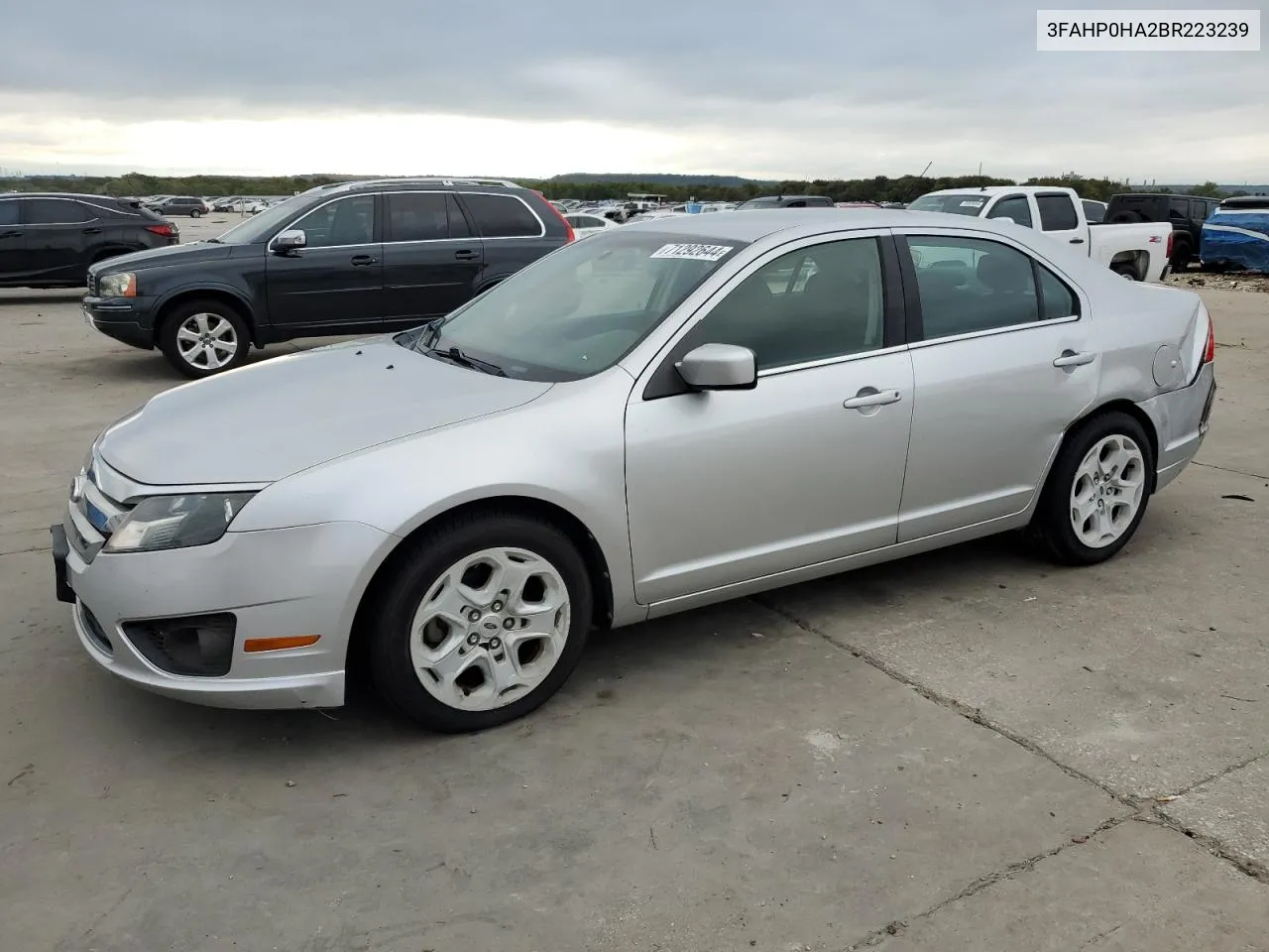 2011 Ford Fusion Se VIN: 3FAHP0HA2BR223239 Lot: 71292644