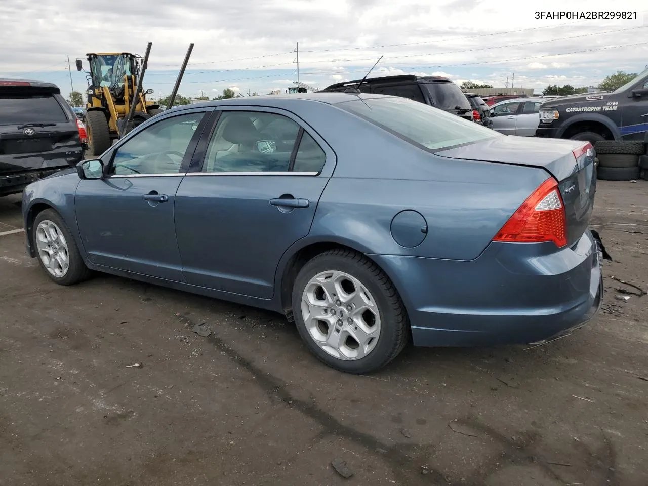 2011 Ford Fusion Se VIN: 3FAHP0HA2BR299821 Lot: 71312004