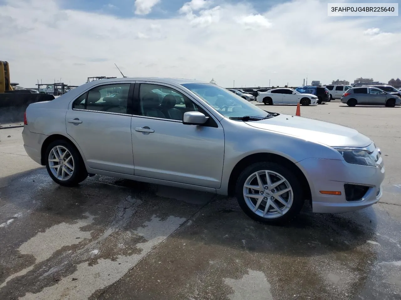 2011 Ford Fusion Sel VIN: 3FAHP0JG4BR225640 Lot: 72329974