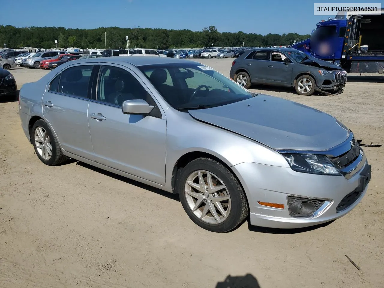 2011 Ford Fusion Sel VIN: 3FAHP0JG9BR168531 Lot: 72361154