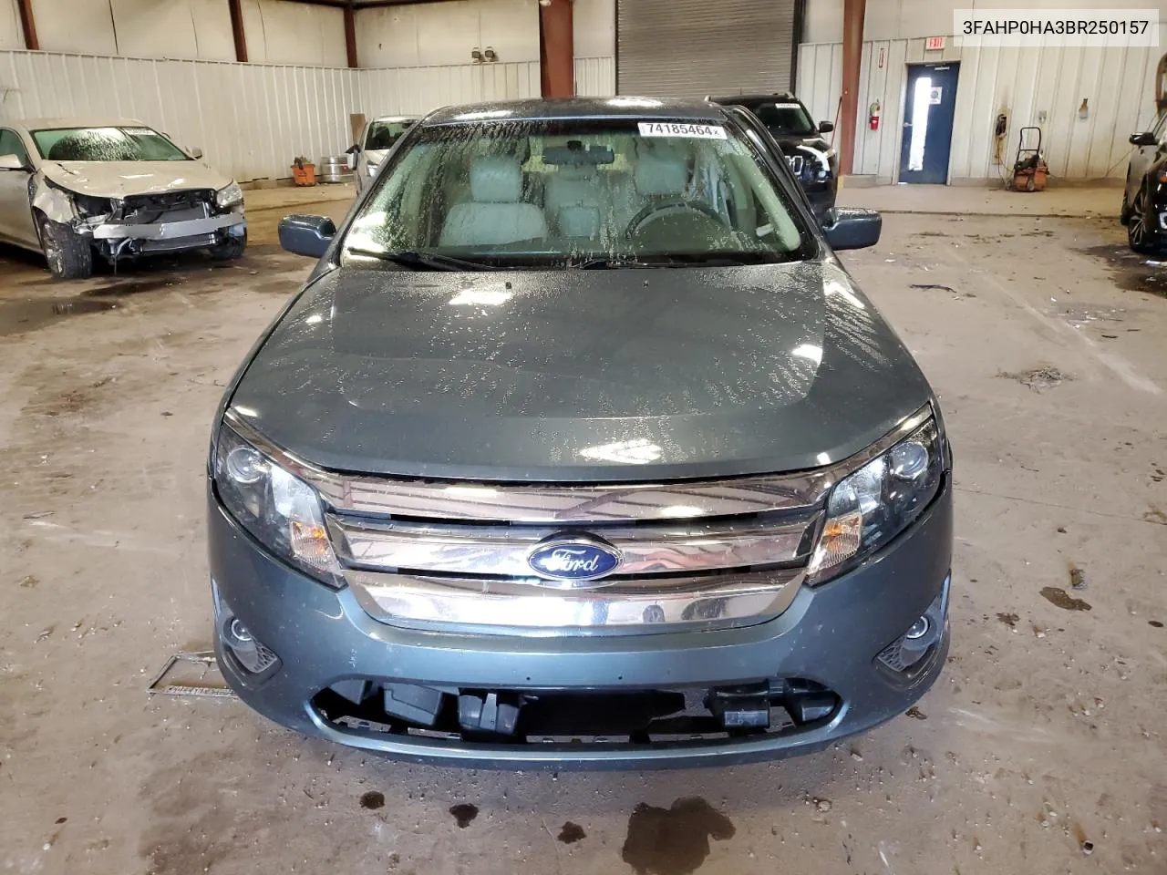 2011 Ford Fusion Se VIN: 3FAHP0HA3BR250157 Lot: 74185464