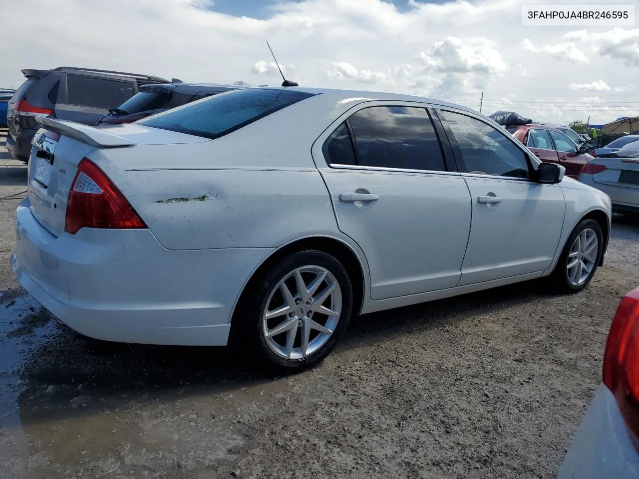 2011 Ford Fusion Sel VIN: 3FAHP0JA4BR246595 Lot: 75196394