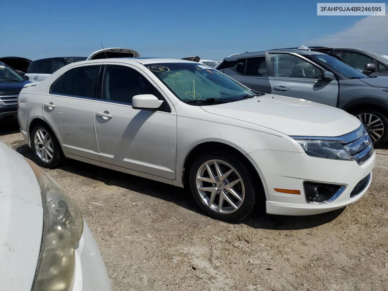 2011 Ford Fusion Sel VIN: 3FAHP0JA4BR246595 Lot: 75196394