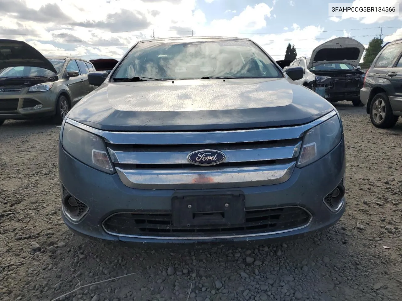 2011 Ford Fusion Sel VIN: 3FAHP0CG5BR134566 Lot: 75233234