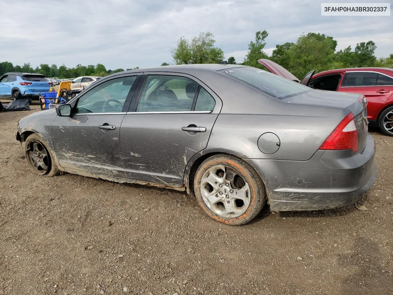 2011 Ford Fusion Se VIN: 3FAHP0HA3BR302337 Lot: 75733794