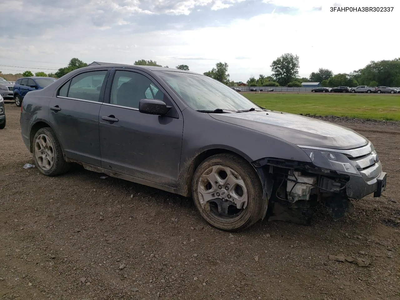 2011 Ford Fusion Se VIN: 3FAHP0HA3BR302337 Lot: 75733794